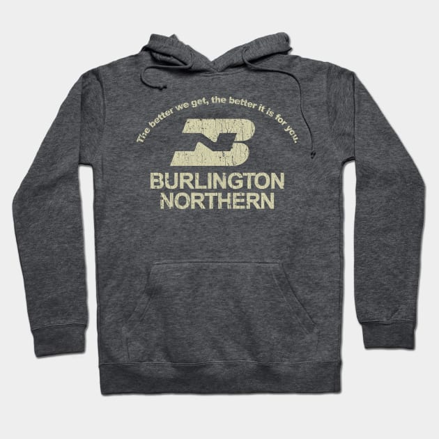 Burlington Northern 1970 Hoodie by JCD666